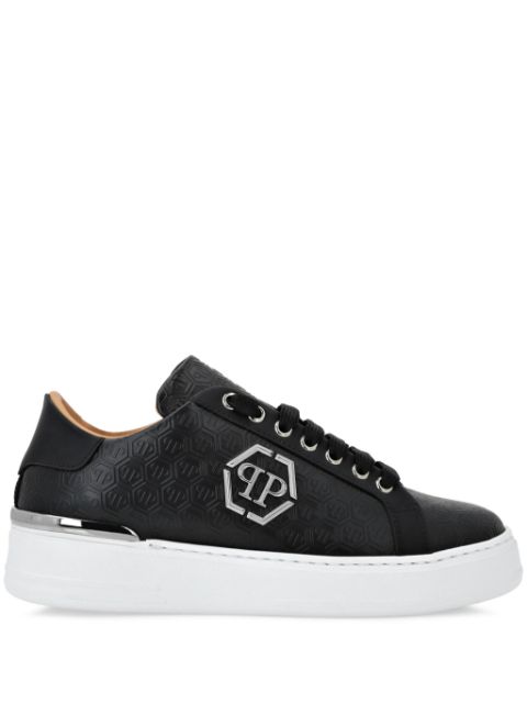 Philipp Plein monogram lo-top sneakers Men