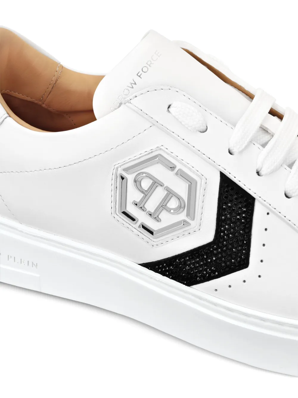 Philipp Plein Hexagon sneakers Wit