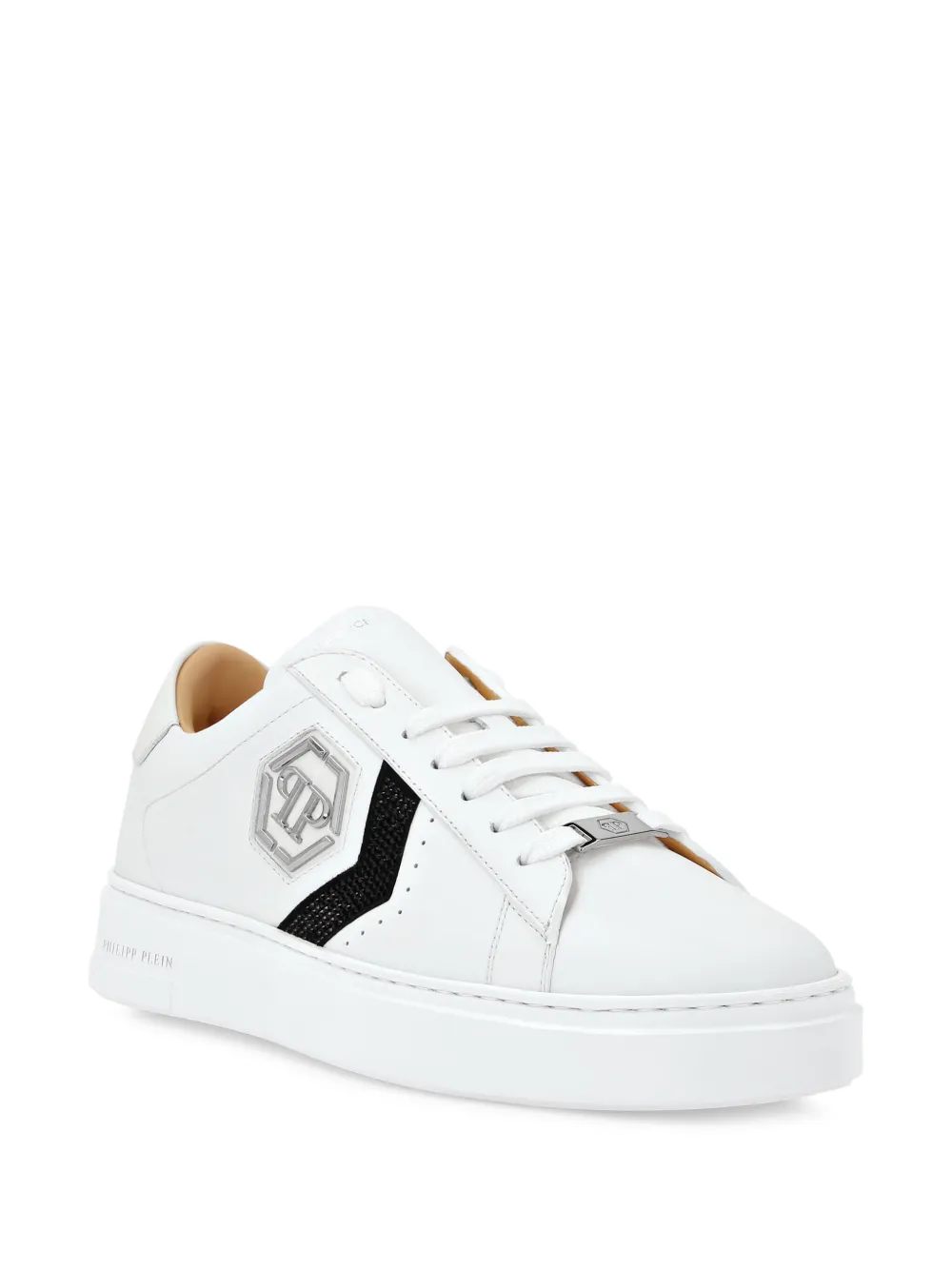 Philipp Plein Hexagon sneakers Wit