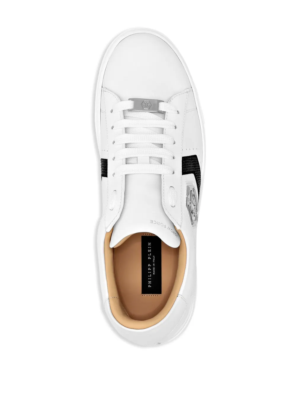 Philipp Plein Hexagon sneakers Wit