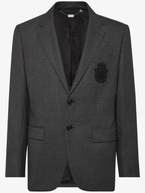 Billionaire single-breasted blazer