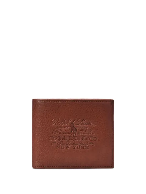 Polo Ralph Lauren medium bi-fold leather wallet 