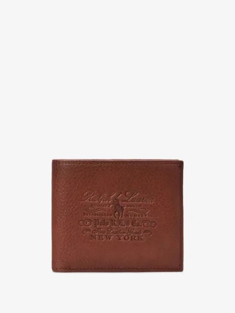 Polo Ralph Lauren medium bi-fold leather wallet 