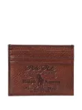 Polo Ralph Lauren grained leather cardholder - Brown