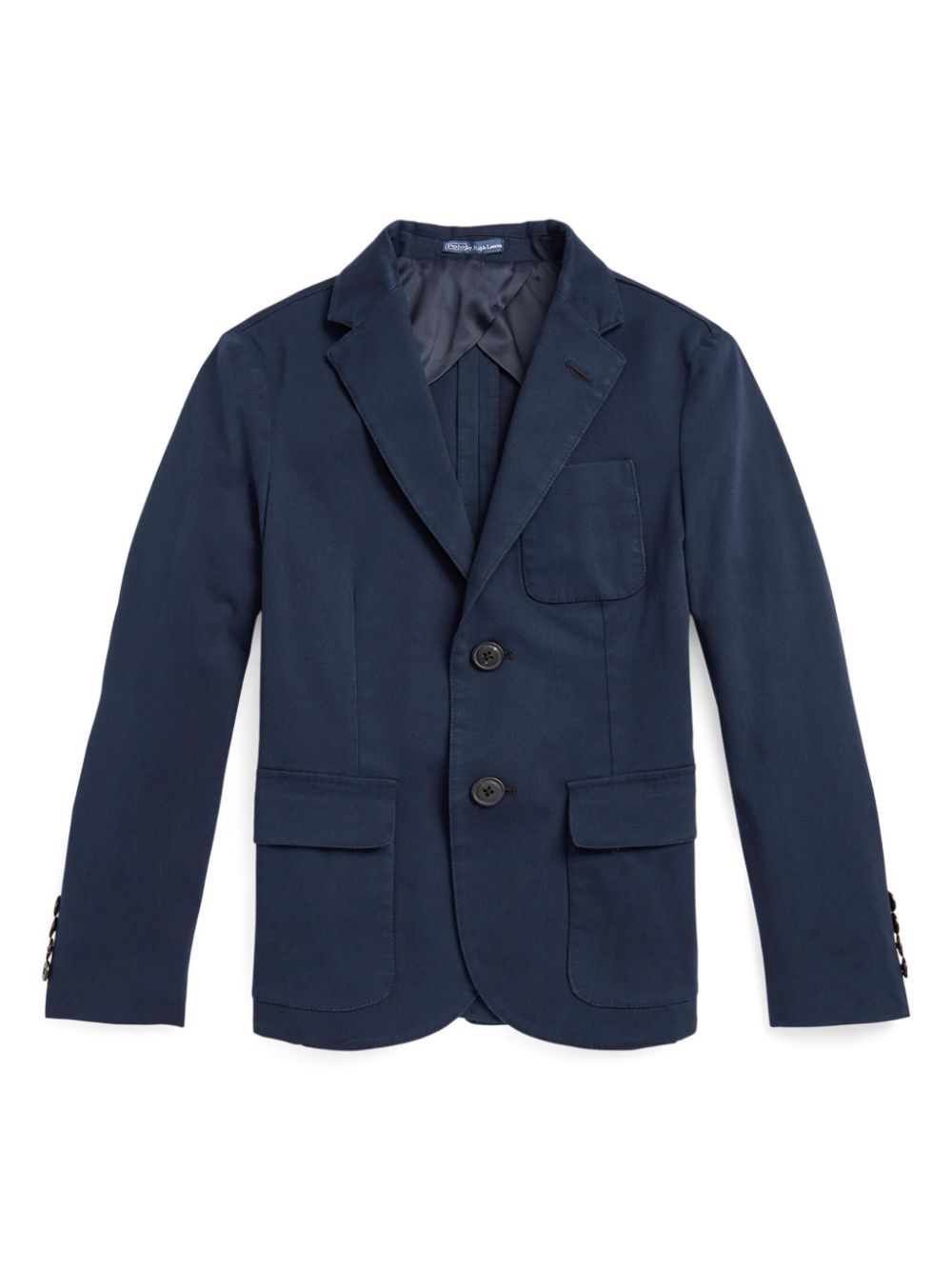 POLO RALPH LAUREN KIDS single-breasted tailored blazer - Blue