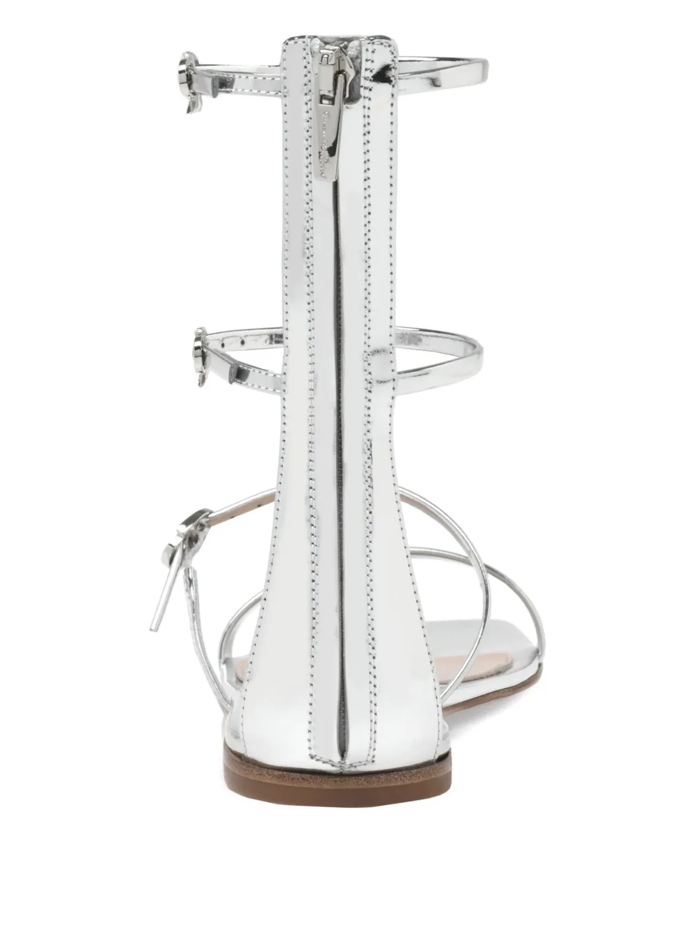 Gianvito Rossi Ribbon Downtown sandalen Zilver