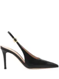 Gianvito Rossi Robbie 85mm slingback pumps - Black