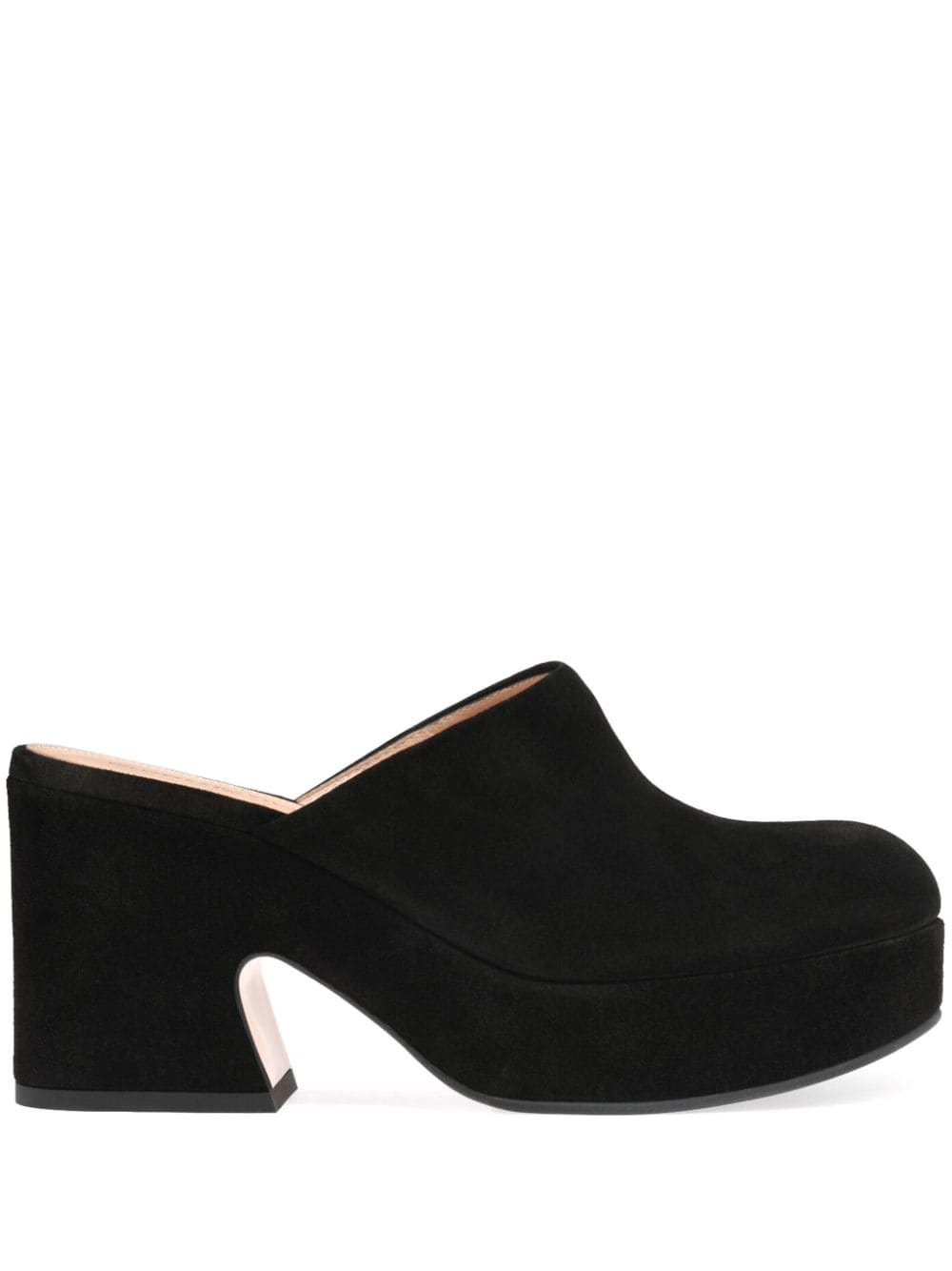 Gianvito Rossi Lyss Mules 55mm - Schwarz