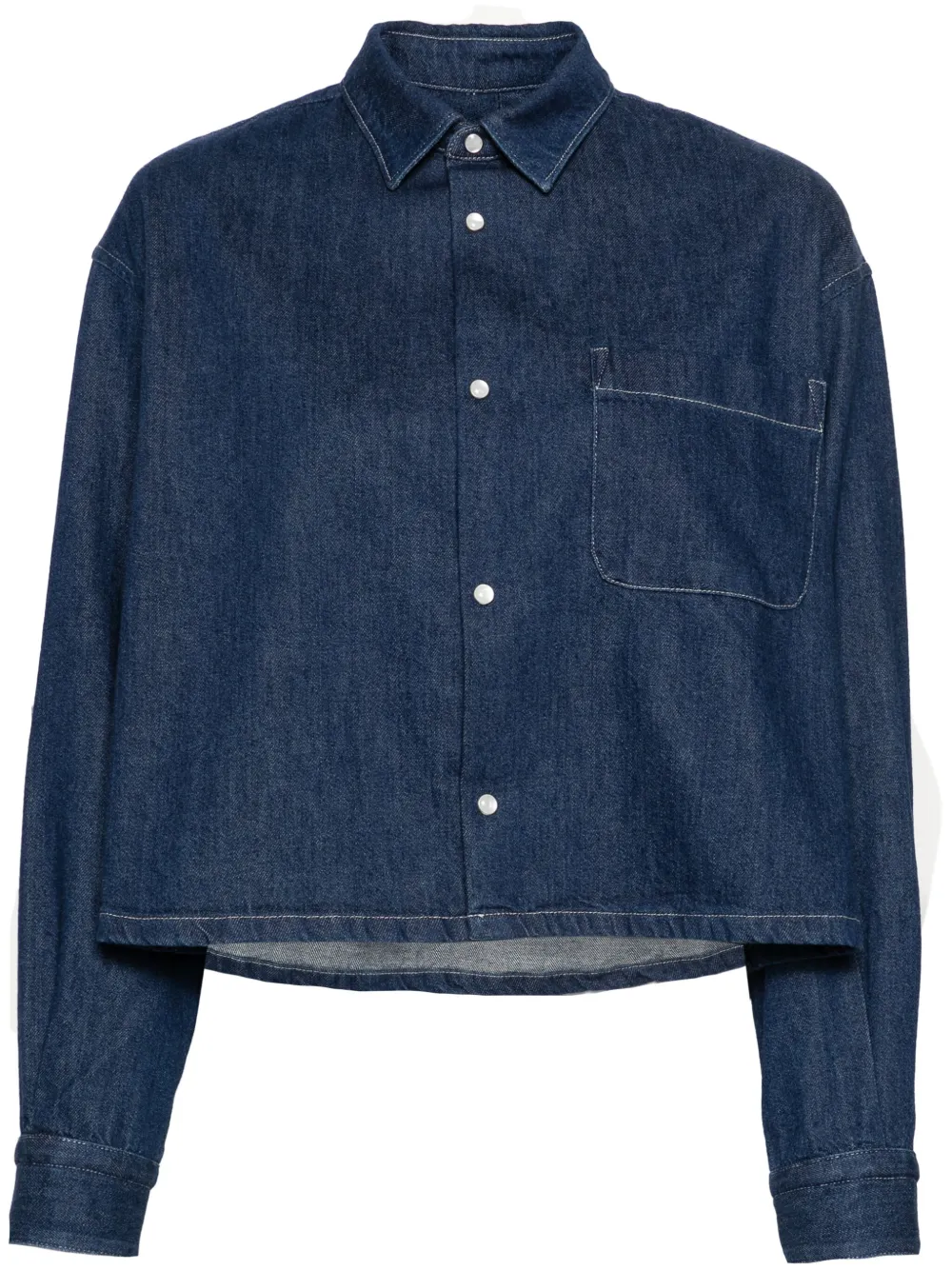 A.P.C. Samantah cropped denim shirt Women