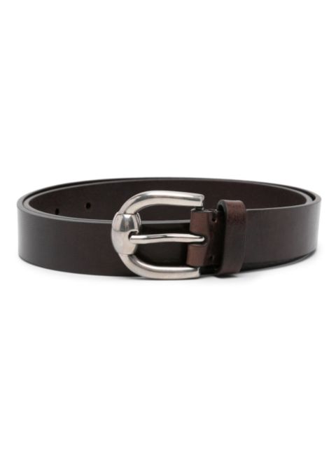 Brunello Cucinelli buckle-fastening leather belt Men