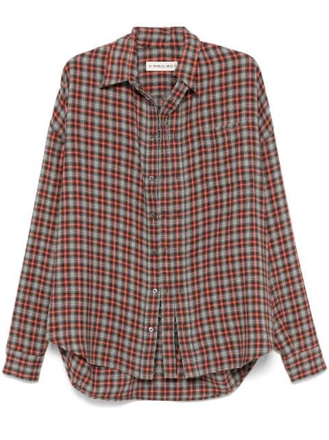 Y/Project check-pattern shirt