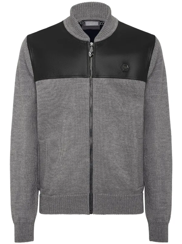 Philipp Plein Skull&Bones カーディガン | グレー | FARFETCH JP