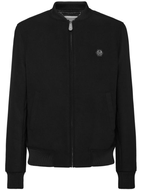 Philipp Plein Skull & Bones bomber jacket Men