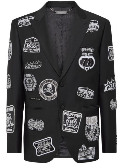 Philipp Plein Patches blazer Men