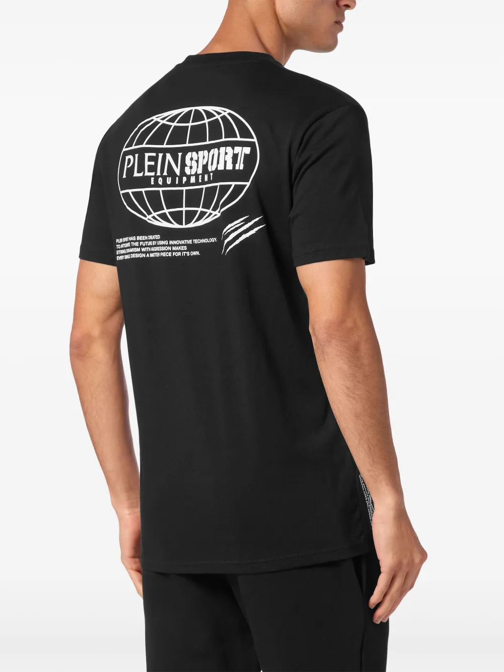 Plein Sport T-shirt met korte mouwen Zwart