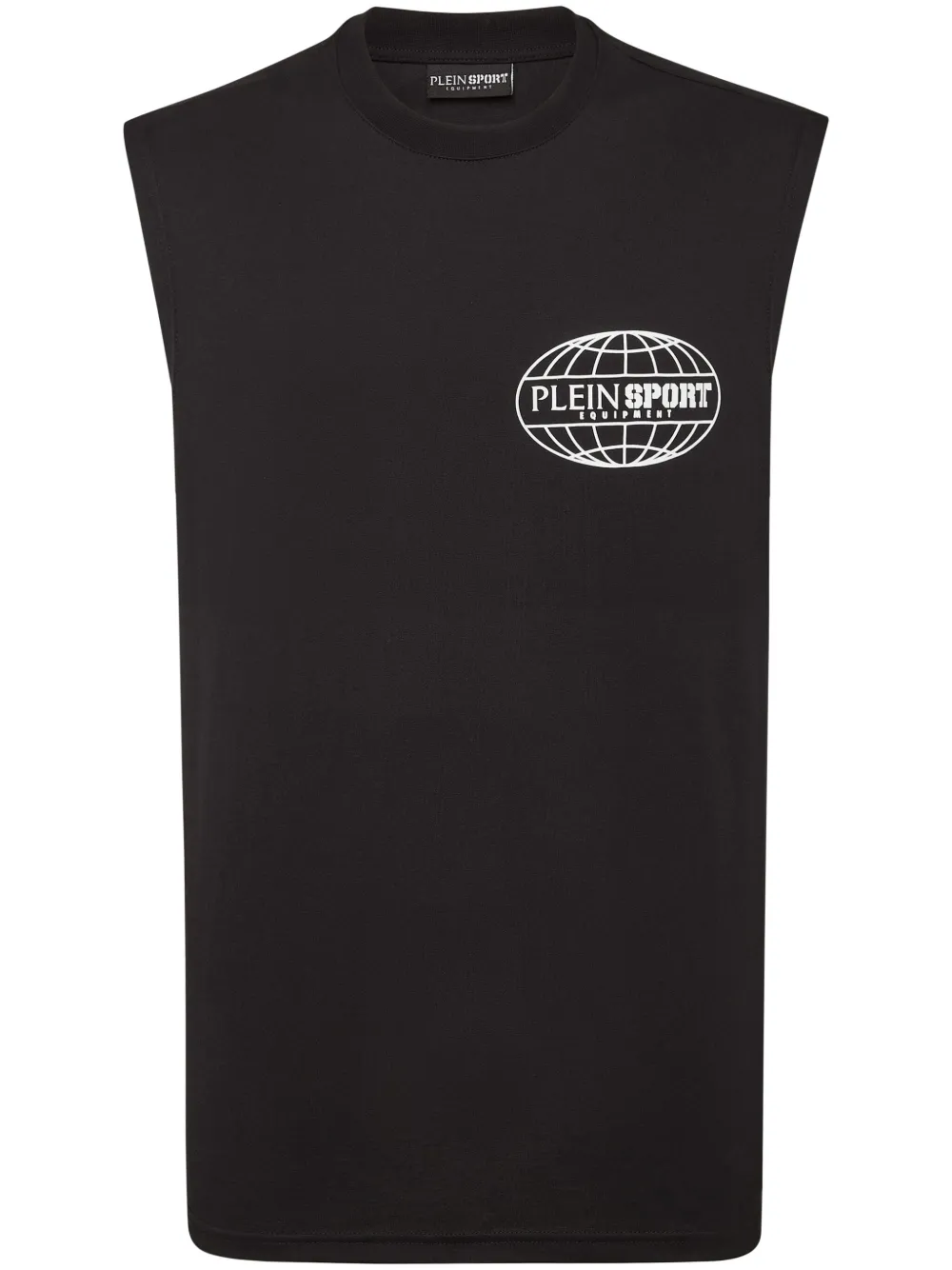 Plein Sport T-shirt met logoprint Zwart