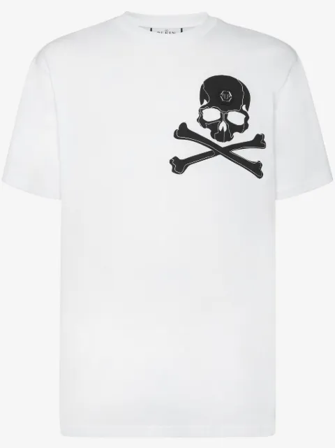 Philipp Plein skull-print cotton t-shirt