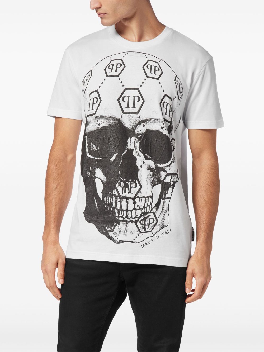 Philipp Plein skull-print round-neck T-shirt Men