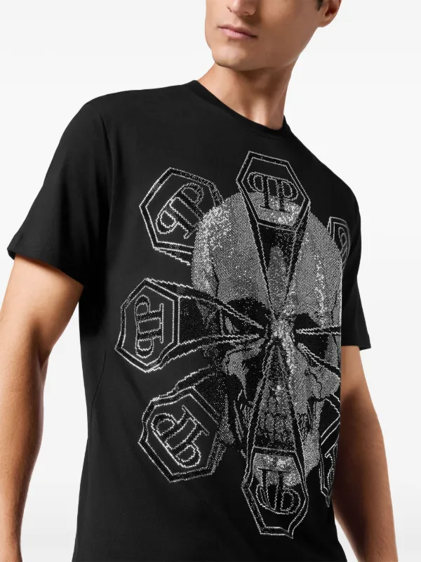 Philipp Plein Skull Tシャツ | ブラック | FARFETCH JP