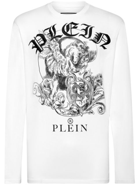 Philipp Plein logo-print cotton t-shirt Men