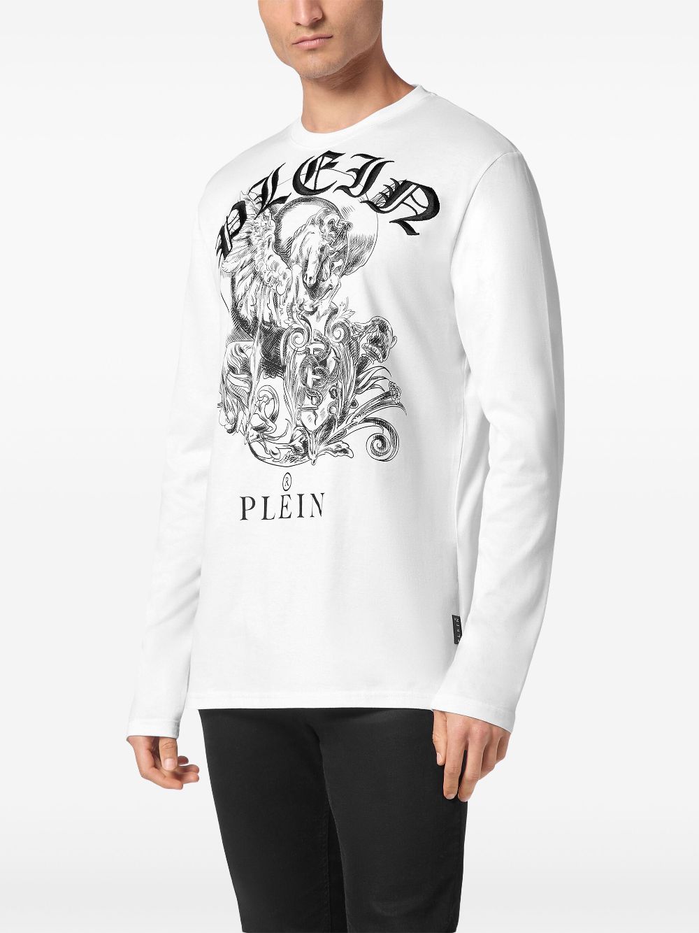 Philipp Plein logo-print cotton t-shirt Men