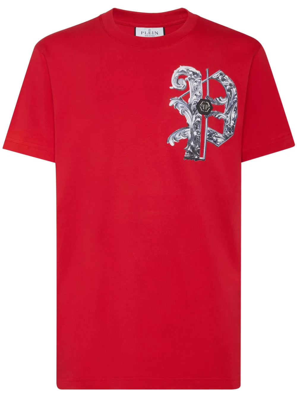Philipp Plein SS Skull T-shirt Rood