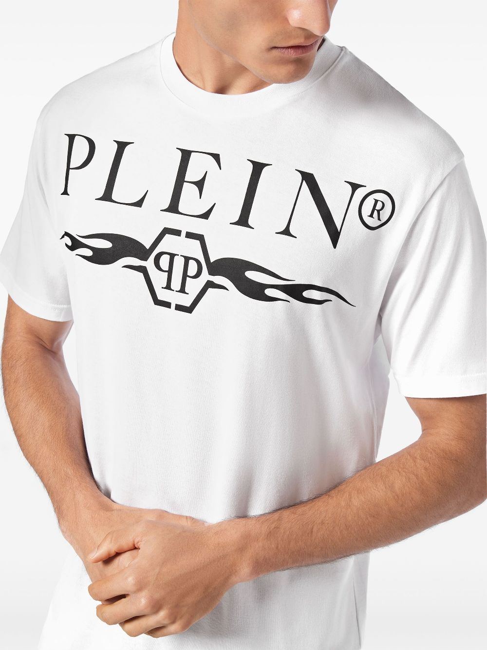 Philipp Plein logo print t-shirt Men