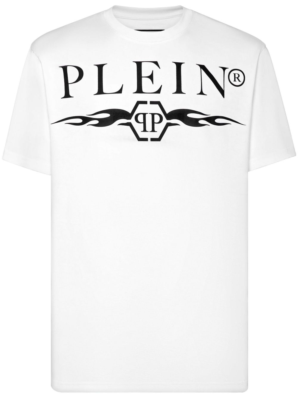 Philipp Plein logo print t-shirt - Bianco