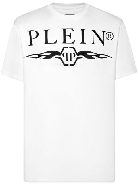 Philipp Plein logo print t-shirt Men