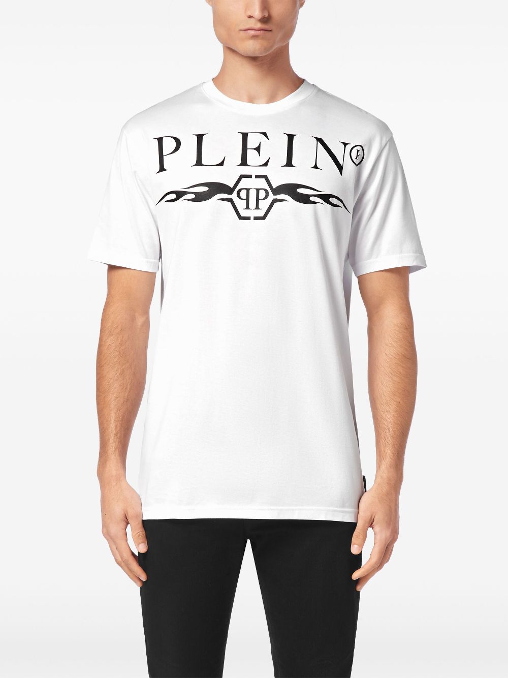 Philipp Plein logo print t-shirt Men