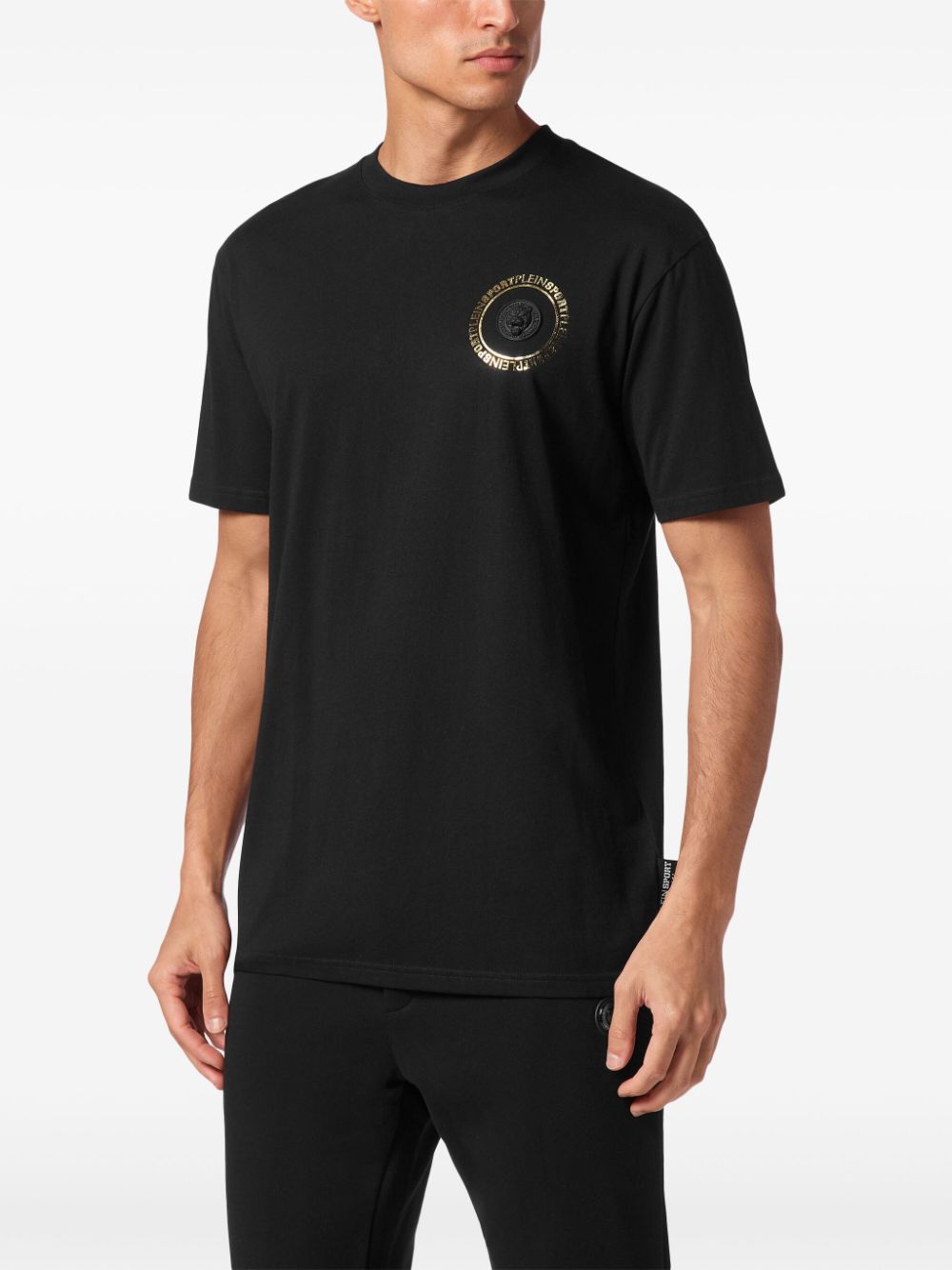 Shop Plein Sport Tiger T-shirt In Black