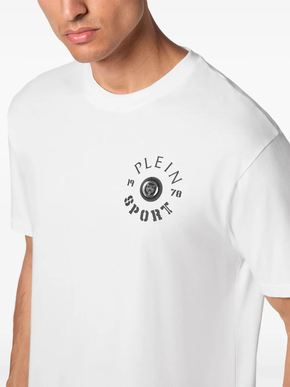 Plein Sport 1978 T-shirt Wit