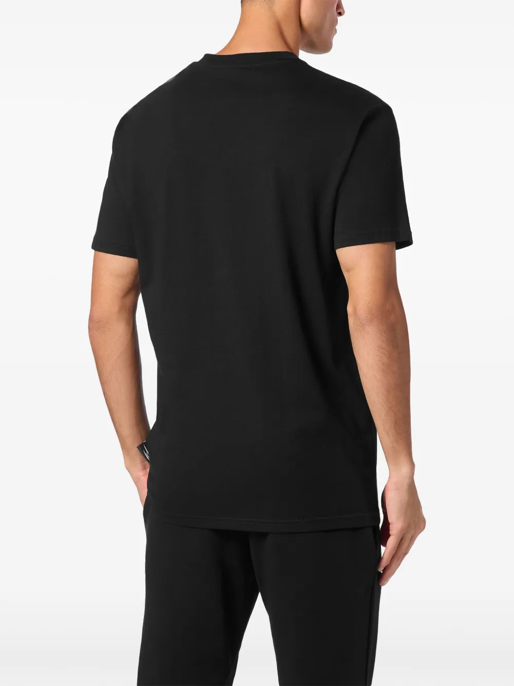 Plein Sport T-shirt met logoprint Zwart