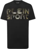 Plein Sport logo-print T-shirt - Black