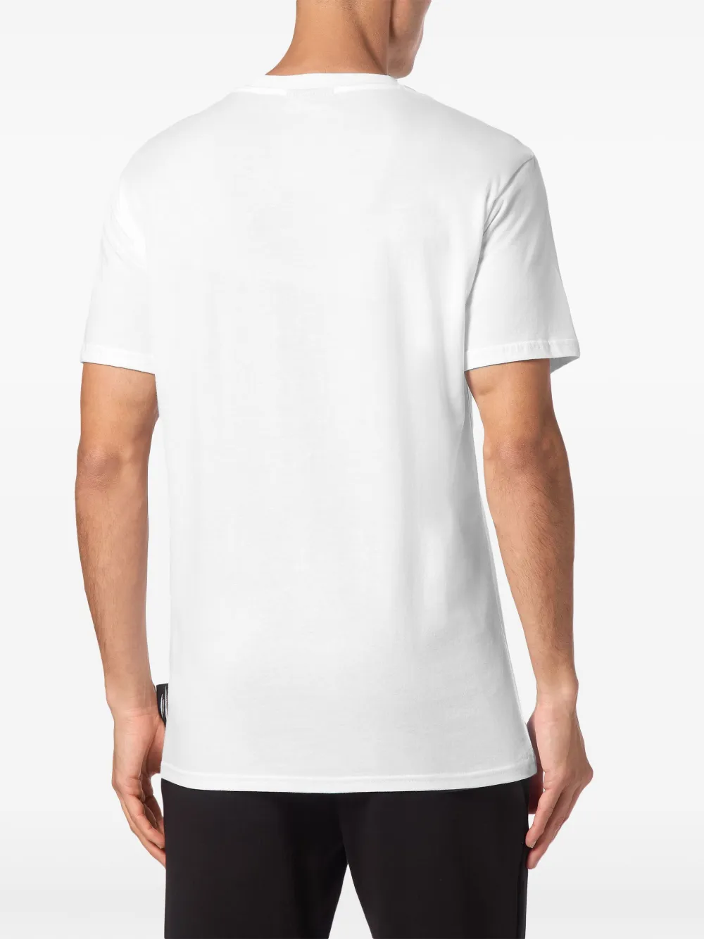 Plein Sport T-shirt met tijgerprint Wit