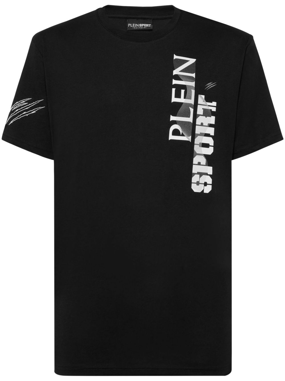 Shop Plein Sport Wave T-shirt In Black