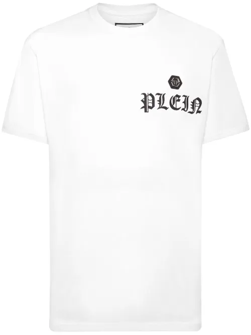 T-shirt en coton à imprimé graphique - Philipp Plein - Modalova