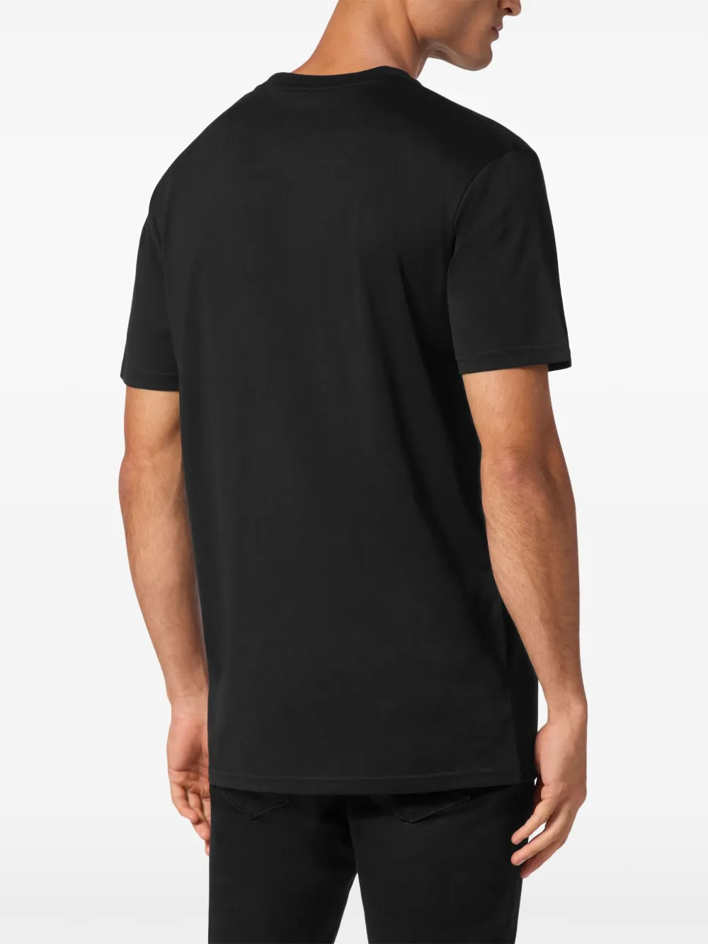 Philipp Plein Katoenen T-shirt met print Zwart