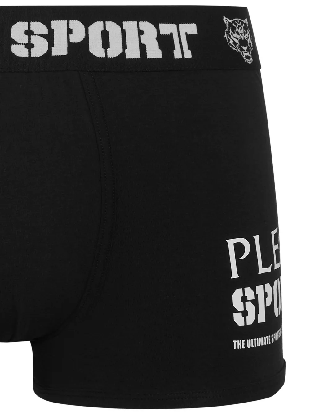 Plein Sport Boxershorts met logoprint Zwart