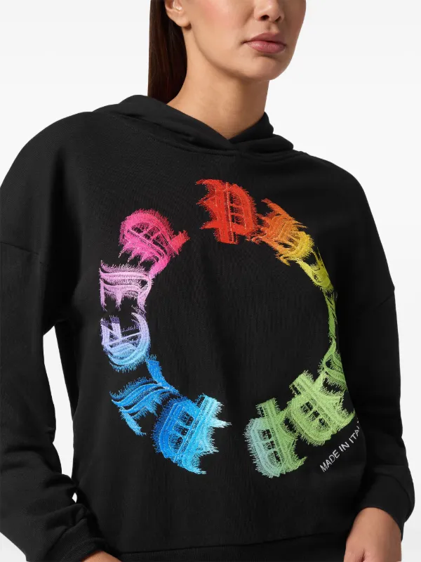 Philipp Plein ロゴ パーカー | ブラック | FARFETCH JP