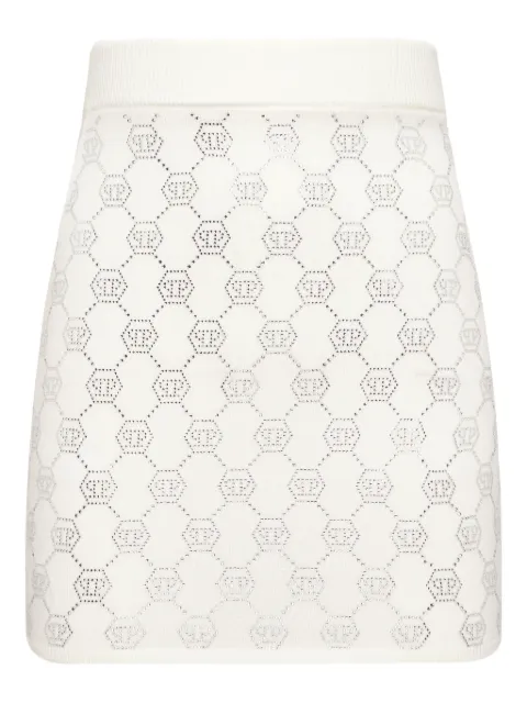 Philipp Plein Gonna con monogramma