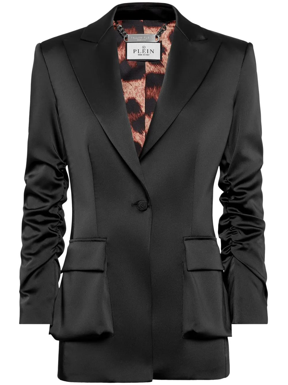 Philipp Plein Basic Superheroine blazer Zwart