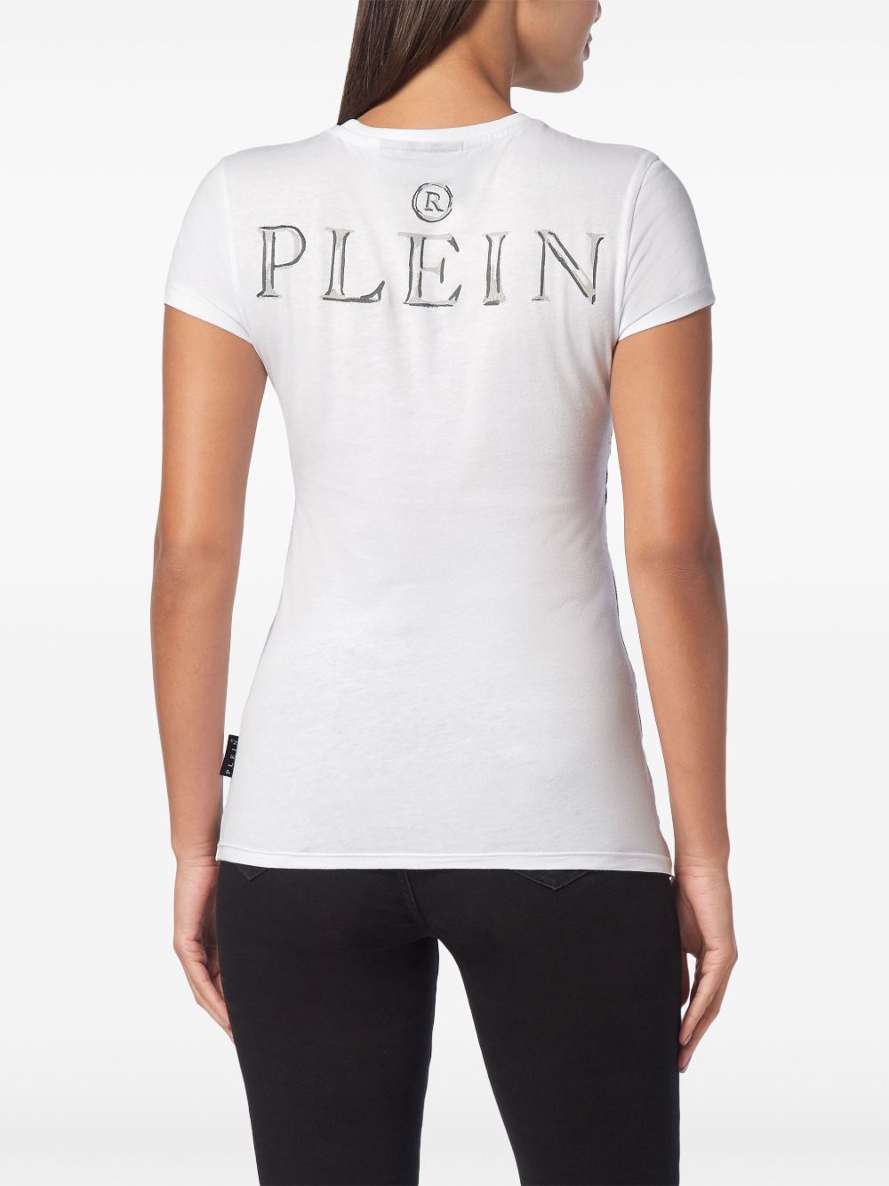 Philipp Plein Teddy bear-embellished T-shirt Women