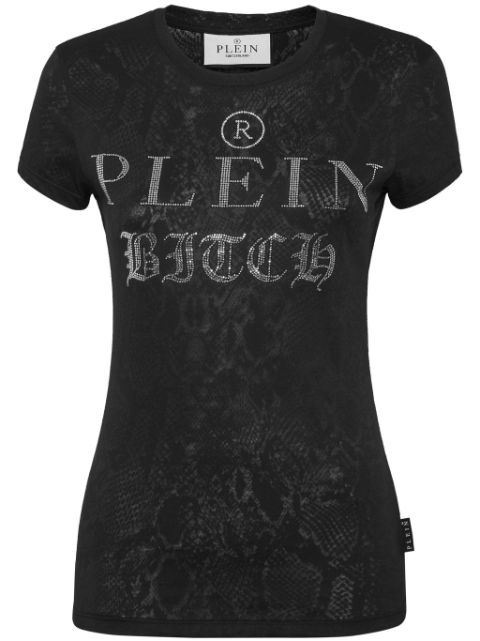 Philipp Plein logo-embellished T-shirt Women