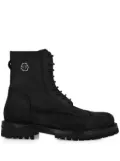 Philipp Plein Nubuck boots - Black