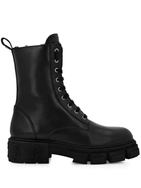 Philipp Plein leather boots Men