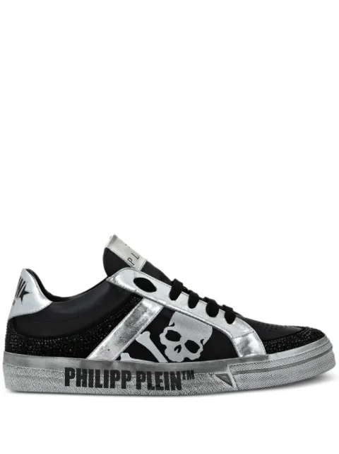 Philipp Plein Retrokickz TM leather sneakers