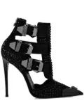 Philipp Plein 120mm Skull pumps - Black