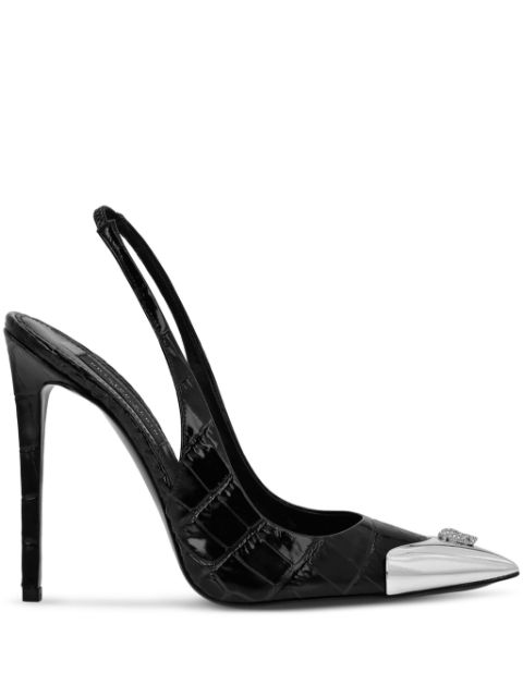 Philipp Plein 120mm Crocco pumps Women