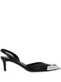 Philipp Plein slingback pumps - Black